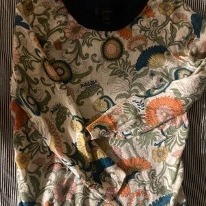 Floral sweater